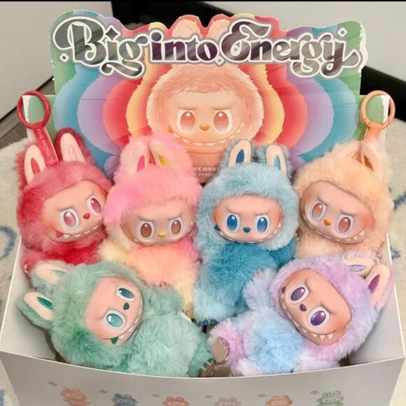 For Labubuuuxxxx Heartbeat Macaron Enamel The Monsters Face Blind Box - Picture 3 of 4